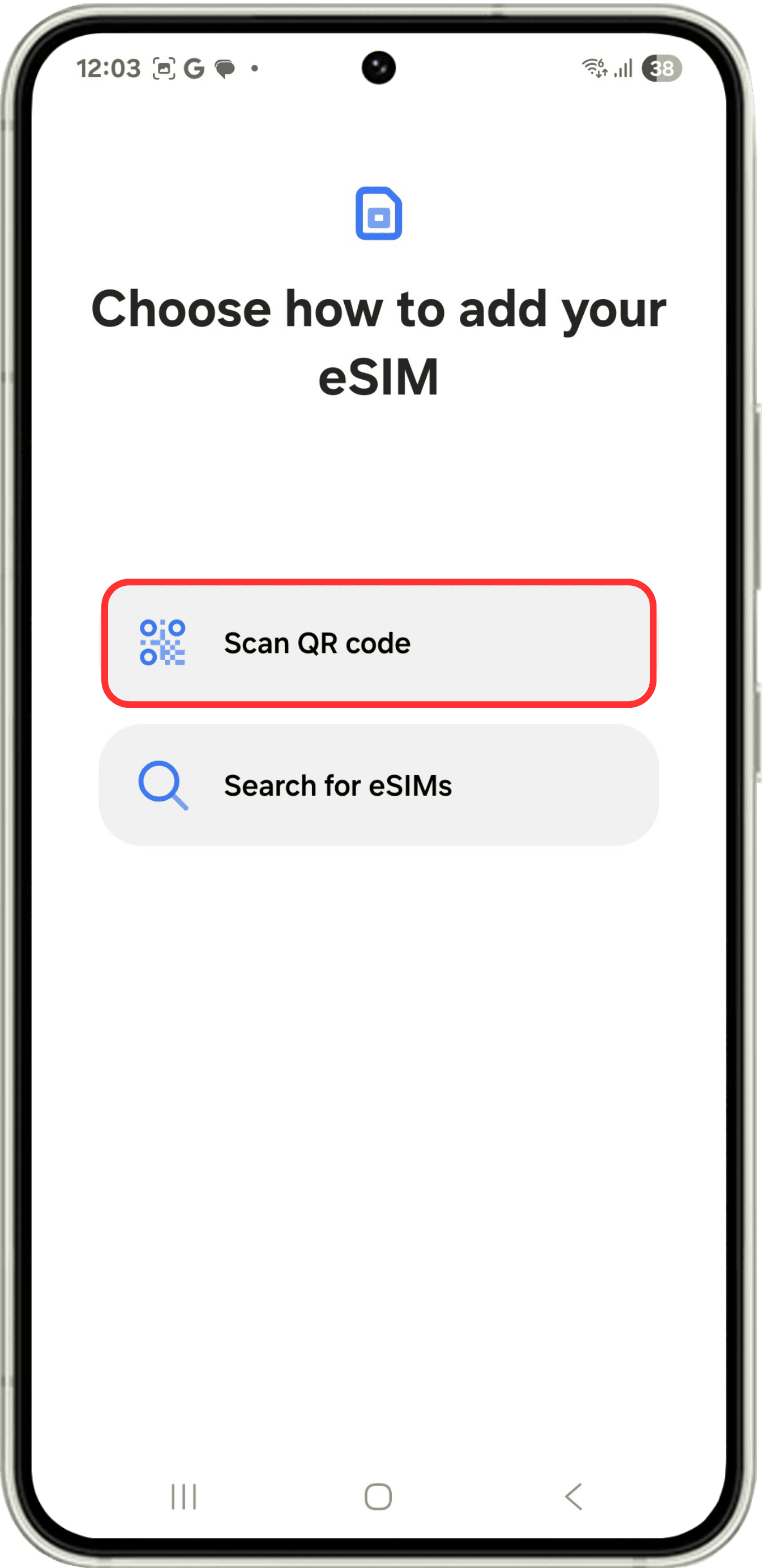 Choose the installation method