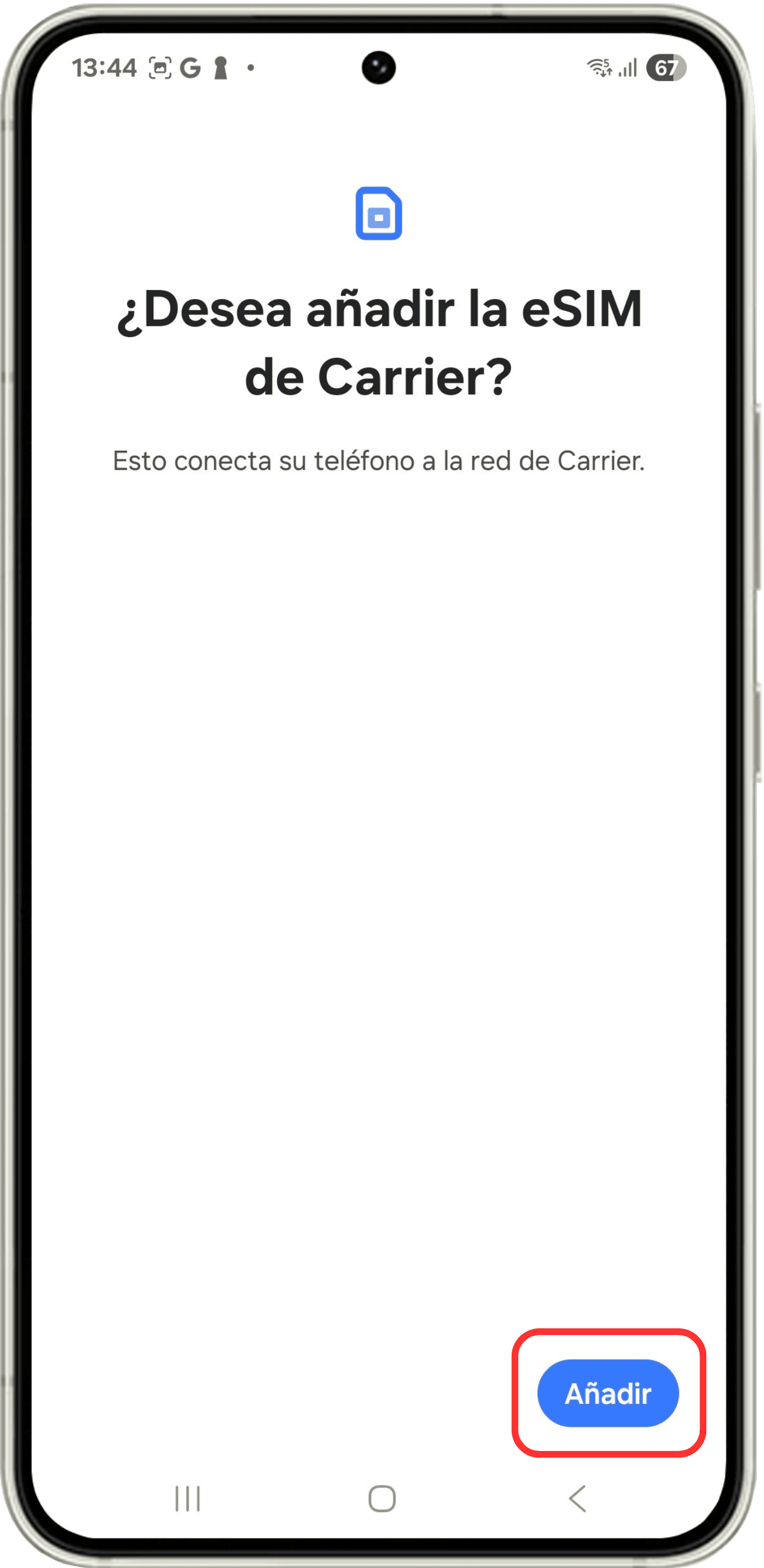 Paso final