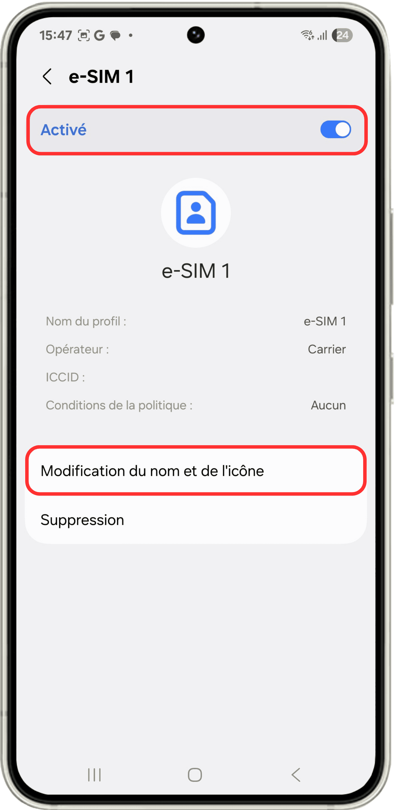 Activer et taguer